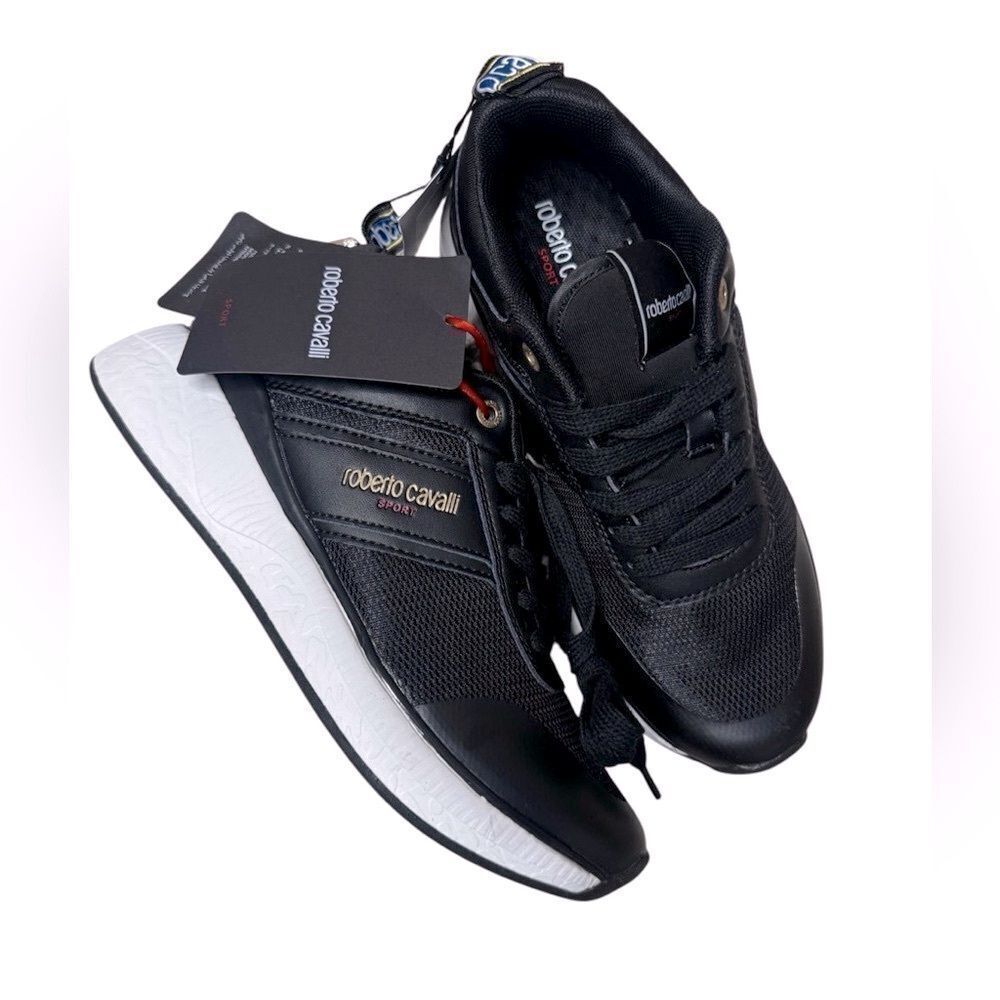 Nwt Roberto Cavalli Sport Sneakers Size 39/Eu Us Men 6.5 Or Women 8.5